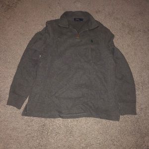 Polo 1/4 Zip - Mens L